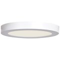 Access Lighting Ulko, Outdoor LED Flush Mount, White Finish, Acrylic Lens Acrylic 20791LEDD-WH/ACR